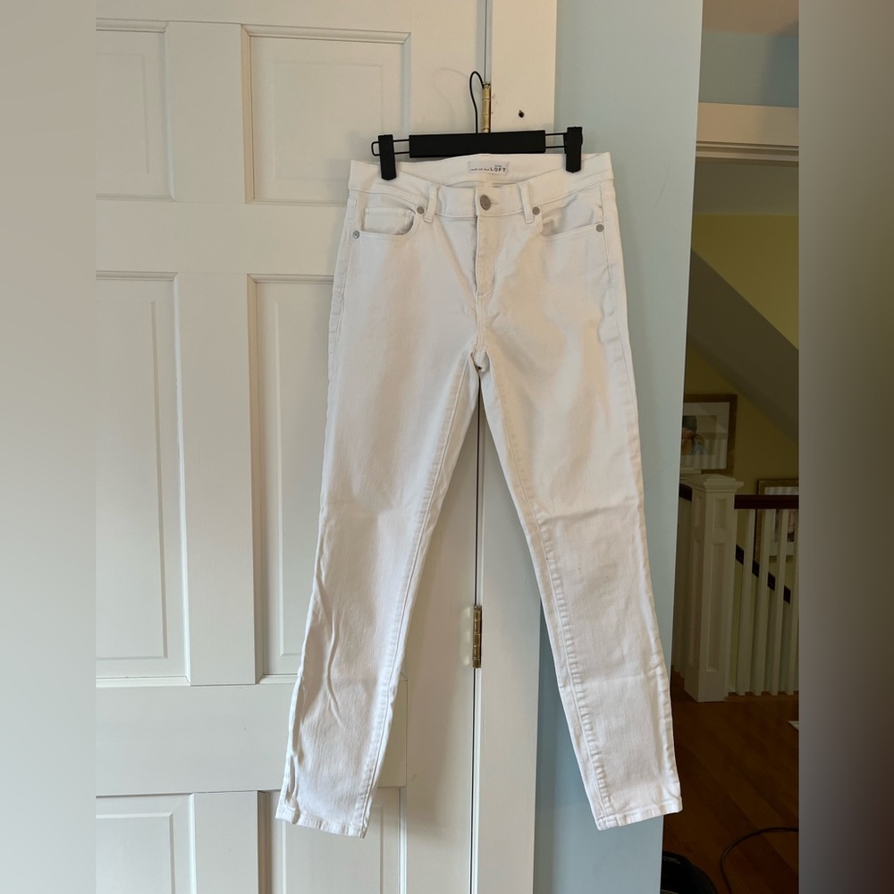 White jeans